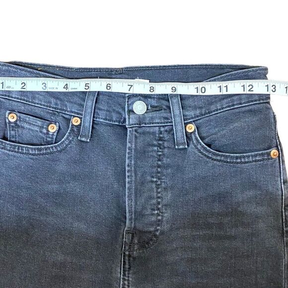 Levi’s Womens Black Wedgie Skinny Jeans - Picture 10 of 14